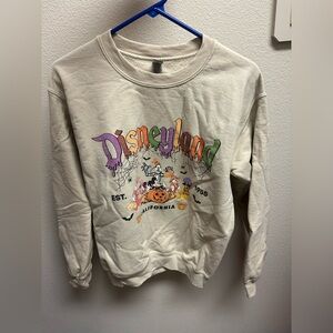 Disney print Cream Sweatshirt